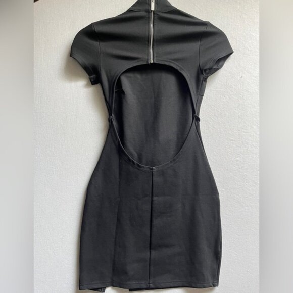 NWT Babyboo Mai Mini Black Dress Sz XS - Picture 4 of 13